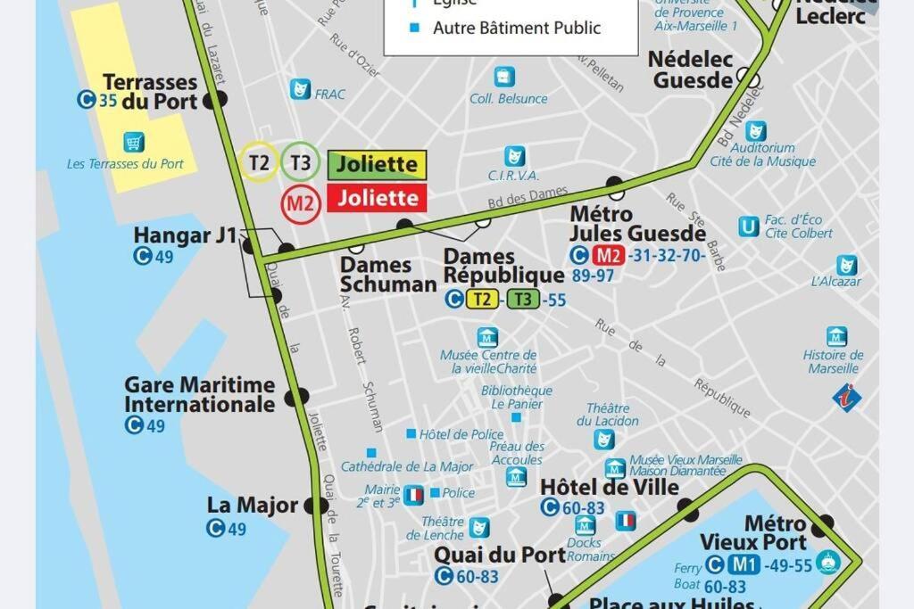A 10 Minutes De La Plage, Charmant Studio De 25 M² Марсель Екстер'єр фото